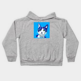 Tuxie Blues Kids Hoodie